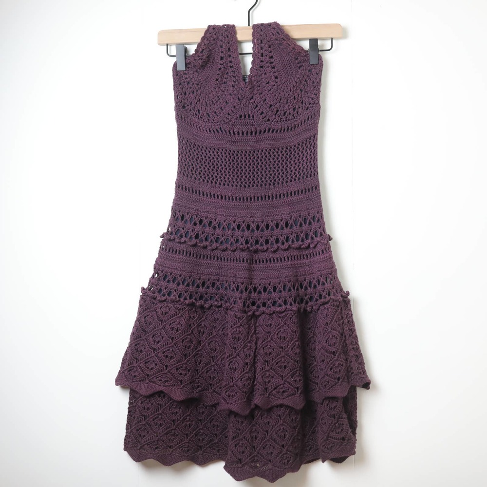 Moda International Vintage Crochet Dress - XS